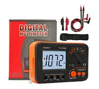 Testeur d’Isolement Numérique 1000V, AIOMEST Mégohmmètre Digital avec Tension Réglable 250V/500V/1000V, Mesure jusqu’à 2 GΩ, Testeur de Continuité, CAT III 600V Multimètre pour Moteurs et Câbles