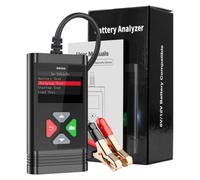 Testeur de batterie 6V/12V, analyseur de batterie de voiture avec écran TFT