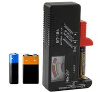 Testeur De Batterie Multi Taille Digital, Lecteur Précis Piles AA AAA C D 9 V Bouton 1,5 V, Contrôleur D'énergie Maison Atelier Professionnel, Appareil Vérification Puissance