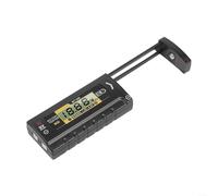 Testeur de batterie numérique avec écran LCD pour piles bouton AA AAA C D 9 V, mesure précise de la tension sans source d'alimentation externe, testeur compact pour la maison et l'atelier (BT169)