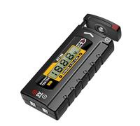 Testeur de batterie - Testeur de niveau de capacité de batterie numérique, vérificateur universel pour piles AA, AAA, 9 V, piles bouton, électronique domestique, entretien et accès aux tests