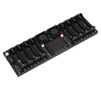 Testeur de batteries 18650 à 8 canaux, écran TFT 2,4 pouces, test de capacité avec fonctionnalités multimodes, sécurité renforcée et affichage intuitif