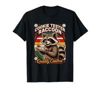 Testeur de Biscuits drôle rétro pour Raton Laveur T-Shirt