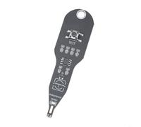 Testeur de bobine de carte mère pour détection de défaut d'inductance, outil d'induction électromagnétique à simple bouton, pour indicateur d'état instantané pour réparation électronique, noir 82 x 22