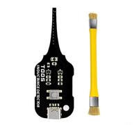 Testeur de bobine de carte mère XA5 - Outil de détection d'inductance électromagnétique avec indicateur de défaut vert pour réparation de circuits imprimés et d'alimentation - Testeur d'inductance