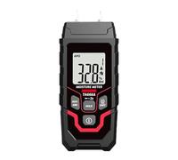 Testeur de bois numérique Écran LCD de haute précision pour de de bois d ' œuvre Hygromètre pour bois d ' œuvre Humidimètre transportable Testeur de teneur en eau Mesure d ' humidité du bois