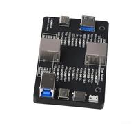 Testeur de câble multifonction pour USB 3.0/3.1/3.2, Micro-B et RJ45 - Détecteur de ligne portable avec bouton d'alimentation pour imprimantes