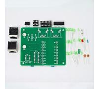 Testeur de câble réseau DIY avec composants de soudure, testeur de continuité pour paire torsadée et blindage, scan automatique LED, ZYKJ-296