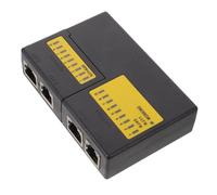 Testeur de Câble Réseau Portable RJ45 RJ11 Mini pour Diagnostic précis | Contrôles Intuitifs, Voyants Clairs, Boîtier en Plastique Renforcé, pour Prises Murales Ethernet et Lignes Téléphoniques