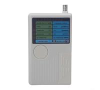Testeur de câble réseau professionnel 4 en 1 pour câbles USB et BNC RJ45 RJ11 avec télécommande et alarme sonore pour LAN pour câbles Stp Utp Gris