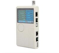 Testeur de câble réseau professionnel multifonction 4 en 1 RJ45/RJ11/USB/BNC LAN Cat5 Cat6