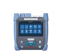 Testeur de câbles à fibres optiques, Mini OTDR SM MM 24/22 dB 100 km série NK5100, réflectomètre à fibre optique, écran tactile VFL OLS OPM, carte d'événements, testeur de câbles Ethernet(NK5100D UPC)