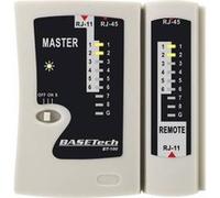 BASEtech Testeur de câbles BT-100 pour RJ-45 et RJ-11