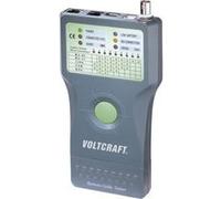 Voltcraft Testeur de câbles CT-5 – Compatible avec RJ-45, BNC, RJ-11, IEE 1394, USB