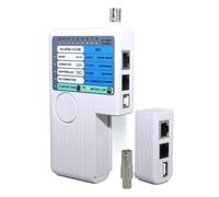 Testeur de câbles réseau Multifonction Professionnel 4 en 1 RJ45/RJ11/USB/BNC, testeur de câbles LAN Cat5 Cat6