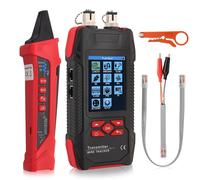 Testeur de câbles réseau multifonctionnel professionnel RJ45 RJ11 PoE – traceur numérique, VFL (Visual Fault Locator) 10 km, mesureur de puissance optique