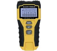 Testeur de câbles RJ45/RJ11 avec générateur de tonalité LAN SCOUT Klein Tools