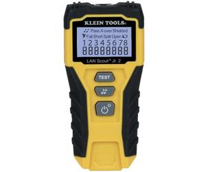 Testeur de câbles RJ45/RJ11 avec générateur de tonalité LAN SCOUT Klein Tools