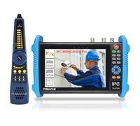 Testeur de caméra de vidéosurveillance IPC-9800CADHS Pro 8K H.265 Écran 7" 8 MP TVI/CVI/AHD/SDI/CVBS, avec POE++ max. 90 W, port Gigabit SFP, entrée et sortie HDMI, entrée VGA, testeur de câble