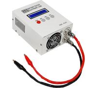 Testeur de capacité de batterie - EBC-A20 - 85 W - Haute précision - Écran LCD - Charge 5 A - Décharge 20 A - Pour batteries Li-ion et plomb-acide - Noir