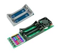 Testeur de capacité de batterie et de résistance interne Compteur de cellules à deux baies avec plateau adaptateur 21700, entrée USB pour le tri des cellules et le criblage de la zone de travail