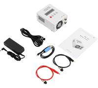 Testeur de capacité de batterie, test de charge de précision, écran LCD, blanc cassé