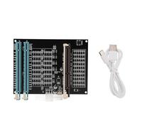 Testeur de Carte Graphique D'ordinateur AGP PCI E, Outil de Diagnostic Vidéo à Affichage Double Usage pour Un Dépannage Rapide