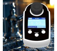 Testeur de chlore résiduel portable de 5,1 cm, analyseur numérique de qualité de l'eau, méthode photométrique DPD, mesure la teneur en chlore dans l'eau