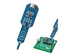 Testeur de circuit d'inductance - Détection haute sensibilité, analyse précise du signal, mesure 3 modes, vérification des défauts électromagnétiques | Diagnostic de carte mère Réparation de téléphone