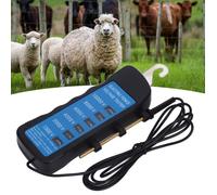 Testeur de clôture électrique - VINGVO - 10000V - Portable - Étanche - Compact