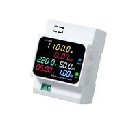 Testeur de compteur d ' énergie numérique sur rails DIN, voltmètre 40-300/250-450 V 100 A, ampèremètre Watt Kwh, compteur d ' utilisation d ' électricité sur rails Din, énergie numérique monophasé