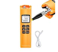 Testeur de fibre de réseau - Testeur LED rechargeable 12,7 x 3,3 x 1,7 cm | Jauge de optique pour interface SC FC ST FTTH CATV Centre de données Ingénieurs de tests techniques professionnels