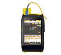 Testeur de Fibre Mini OTDR 1310nm 1550nm 20dB, Réflectomètre De Fiber Optique À Double Longueur D'onde, Écran Tactile, Testeur Carte D'événement OPM(S5L without iOLA APC)