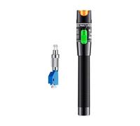 Testeur de fibre optique 30 km Localisateur visuel de défaut type stylo avec adaptateur hybride FC mâle-LC femelle pour testeur de lumière à fibre optique