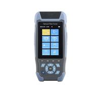 Testeur de fibre optique, MINI Réflectomètre À Fibres Optiques OTDR Avec 9 Fonctions VFL OLS OPM Câble De Carte D'événements Ethernet Testeur De Câble À Fibres Otdr Multilingue(NK3200F)
