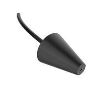 Testeur de fumée flexible, tuyau conique avec outil de détection de fuite en silicone résistant à la pour détection précise des fuites de tuyaux de voiture, détecteurs de fumée automobile, de