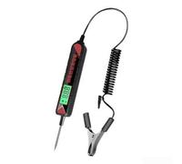 Testeur de fusible de voiture avec clip, testeur de tension numérique LED 5 | Lampe de test électrique automobile pour véhicules 12 V 24 V, outil de diagnostic de tension et de courant pour garage