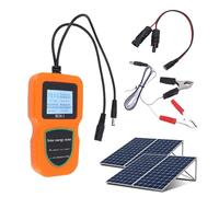 Testeur de panneau - Testeur de sortie d'énergie - 12 x 7 cm - Écran LCD - Testeur portable sans batterie - Pour extérieur, maison, appartement, véhicule, camping-car, bateau, outil de diagnostic