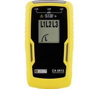 Testeur de phase et de champ tournant Chauvin Arnoux CA 6612 CAT III 1000 V, CAT IV 600 V LCD