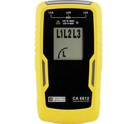 Testeur de phase et de champ tournant Chauvin Arnoux CA 6612 CAT III 1000 V, CAT IV 600 V LCD