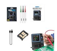 Testeur de Pièce | Compteur de Testeur de Transistor | Détecteur Automatique Pour Capacité Mousse Npn Triode Testeur de Résistance Testeur Avec Contrôle Précis