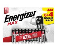 Testeur de pile Energizer - EU014 - LR03/10 Max AAA 6+4 piles