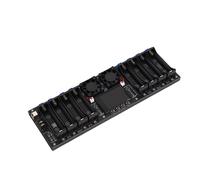 testeur de piles 18650 à 8 canaux Écran TFT de 2,4 pouces Test de capacité des piles avec fonctionnalité multi-mode Sécurité améliorée et affichage intuitif