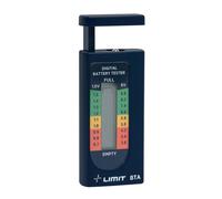 Testeur de piles avec écran LCD vérifiez le niveau des piles de 1,5V et 9V Limit LIMITBTA