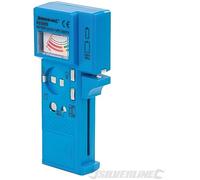 Testeur de piles, fusibles et ampoules - SILVERLINE - portable - facile à lire