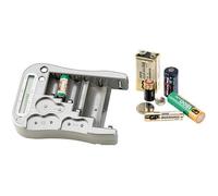 TKA Testeur de piles professionnel avec écran pour piles AA, AAA, 9V et piles bouton