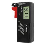 Testeur De Piles Toutes Piles numérique Testeur de Piles Universel, Testeur de piles AA AAA C 9 V Test Pile, BT-168D testeur de Batterie, Testeur de Piles Bouton, Fonctionne sans Pile