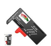 Testeur De Piles Universel, Testeur De Piles Numérique Digital, Compteur à Code Couleur Indique Volt, Testeur Vérificateur Bt168 Pour 1.2v/1.5v/3v/9v Pile Bouton, Mini Batteries, Fonctionne Sans Pile