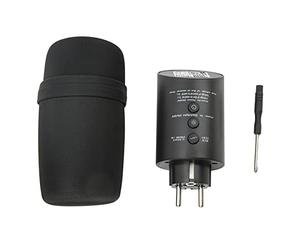 Testeur de Prise Électrique EU 220V avec Écran LCD Détecteur de Tension Polarité Terre et Fuite Analyseur de Circuit pour Électricien