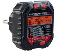 Revolt Testeur de prise secteur jusqu'à 250 V avec RCD